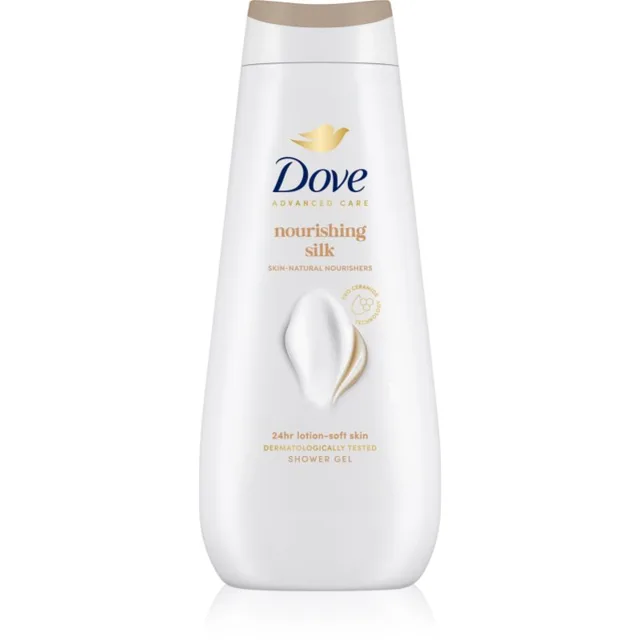 Dove Advanced Care Nourishing Silk hydratační sprchový gel 400 ml