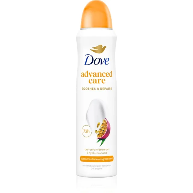 Dove Advanced Care Passion Fruit & Lemongrass antiperspirant sprej 150 ml