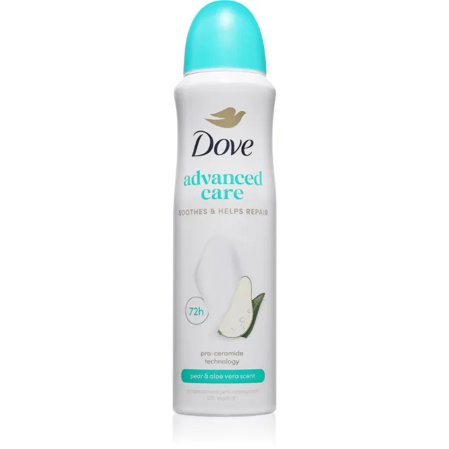 Dove Advanced Care Pear & Aloe Vera antiperspirant sprej 150 ml