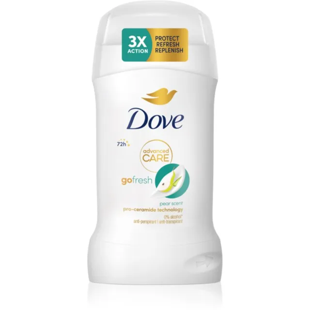 Dove Advanced Care Pear & Aloe Vera tuhý antiperspirant 50 ml