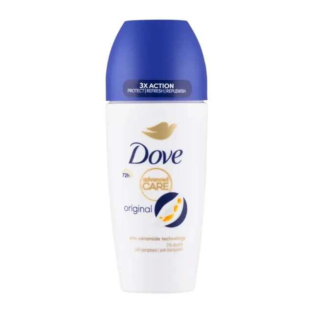 Dove Antiperspirant roll-on pro ženy Advanced Original  50 ml