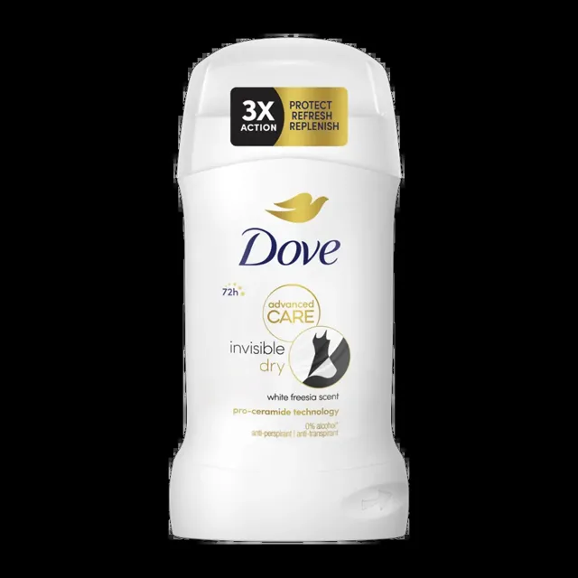 Dove Antiperspirant tuhý pro ženy Advanced Care Invisible Dry 50 ml