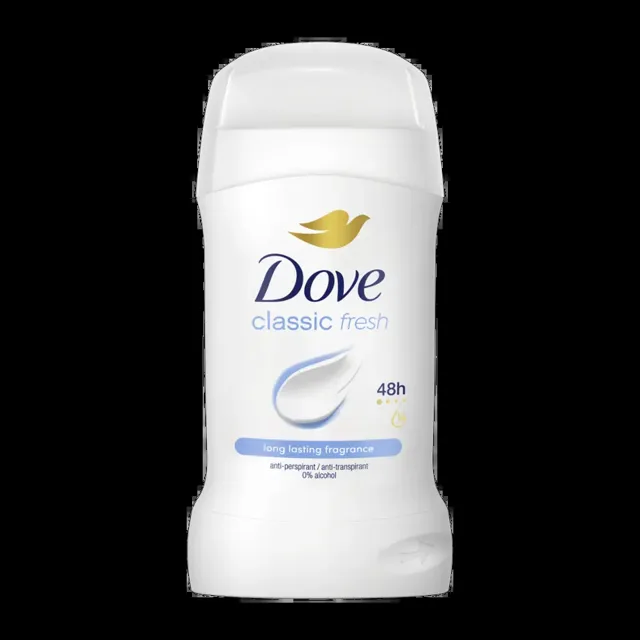 Dove Antiperspirant tuhý pro ženy Classic Fresh 50 ml