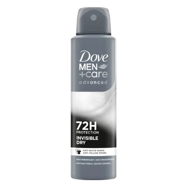 Dove Antiperspirant ve spreji Men Invisible Dry (Anti-Perspirant) 150 ml