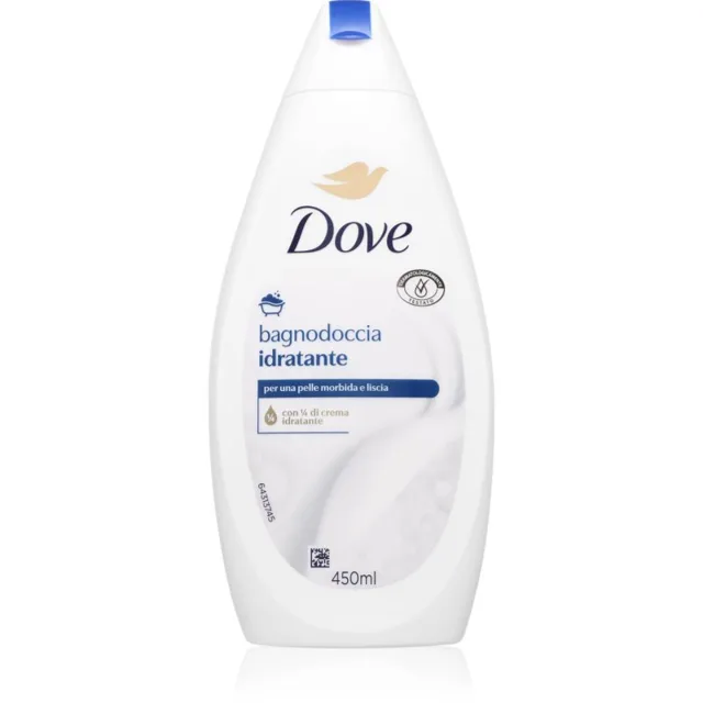 Dove Bath & Shower Gel Moisturizing sprchový a koupelový gel pro ženy 450 ml
