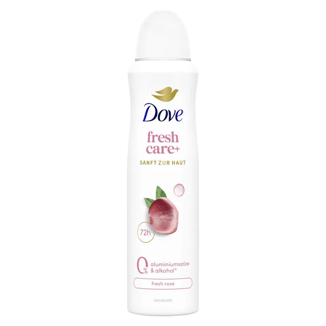 Dove Deodorant ve spreji Fresh Rose Deodorant 150 ml