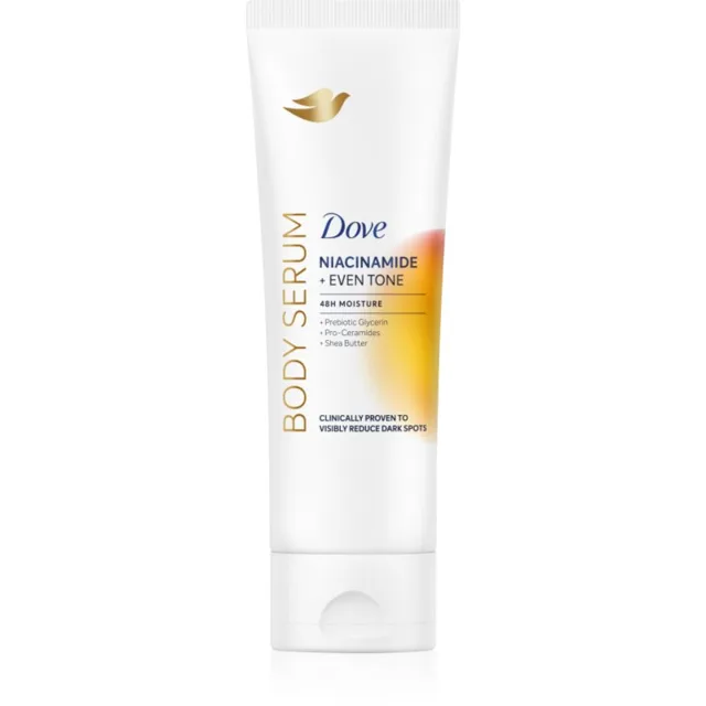 Dove Even Tone Niacinamide tělové sérum pro rozjasnění a hydrataci 200 ml