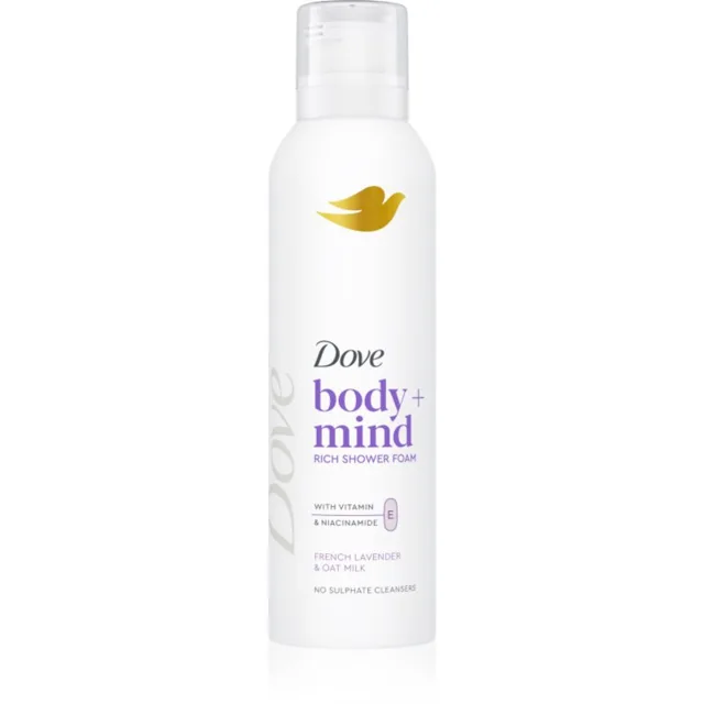 Dove French Lavender & Oat Milk sprchová pěna 200 ml
