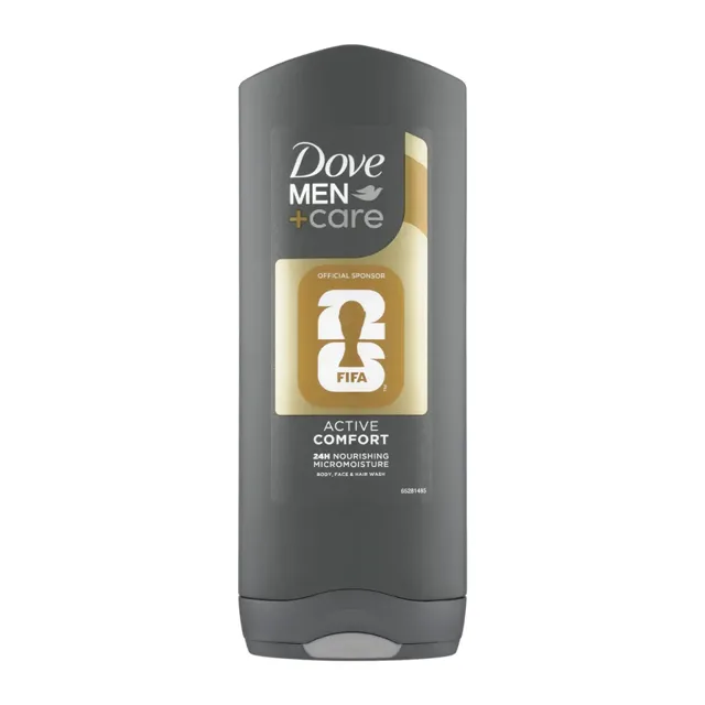 Dove Men Sprchový gel pro muže FIFA Active Comfort 400 ml