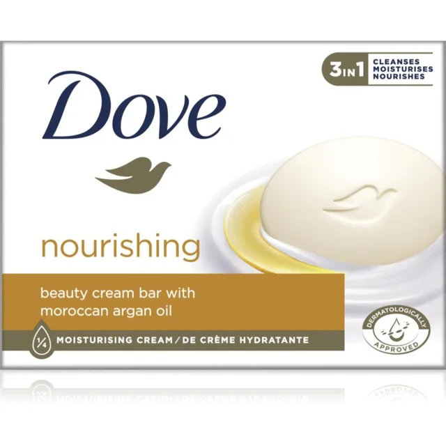 Dove Nourishing Argan krémová tableta na mytí 90 g