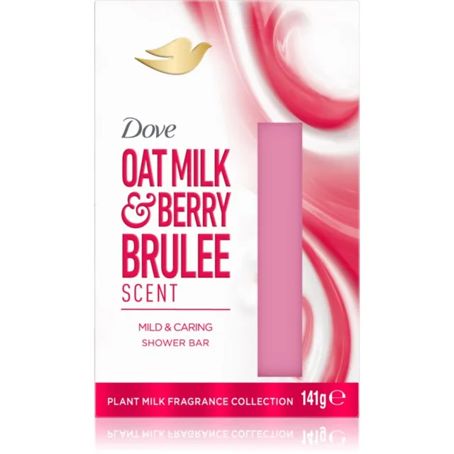 Dove Oat Milk & Berry Brulee čisticí tuhé mýdlo 141 g