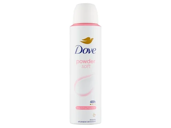 Dove Powder Soft antiperspirant sprej 150 ml