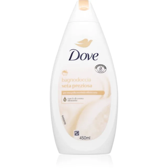 Dove Precious Silk Shower Gel sprchový gel pro jemnou a hladkou pokožku 450 ml