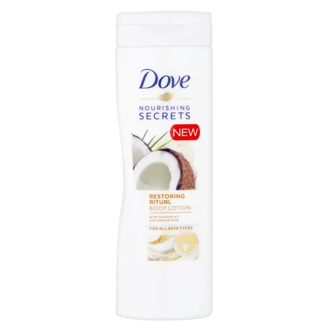 DOVE Rituál Pečující tělové mléko Kokos 400 ml
