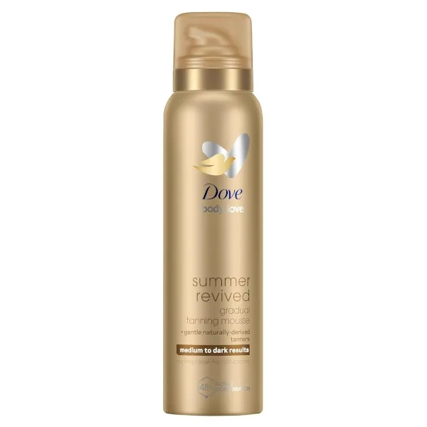 Dove Samoopalovací pěna na tělo Summer Revived Medium to Dark (Gradual Tanning Mousse) 150 ml