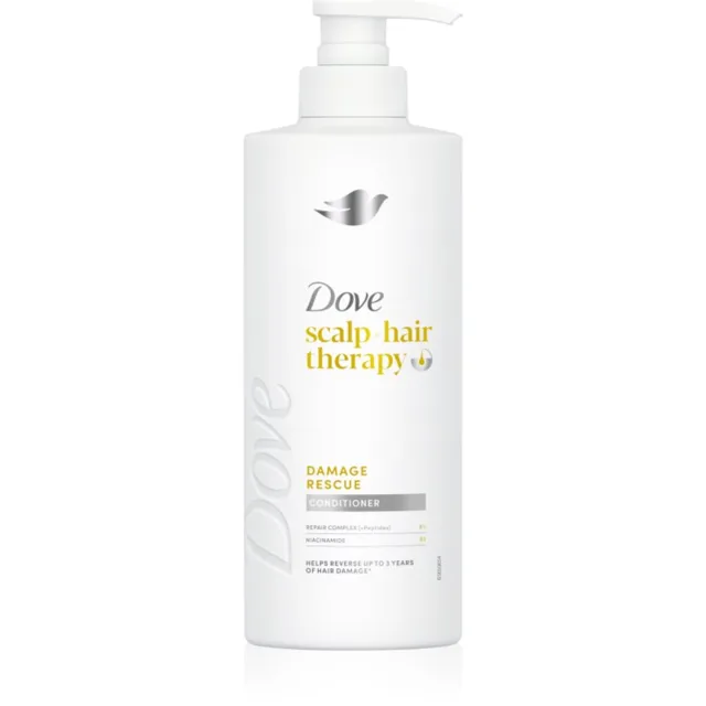 Dove Scalp + Hair Therapy Damage Rescue kondicionér pro poškozené vlasy 400 ml