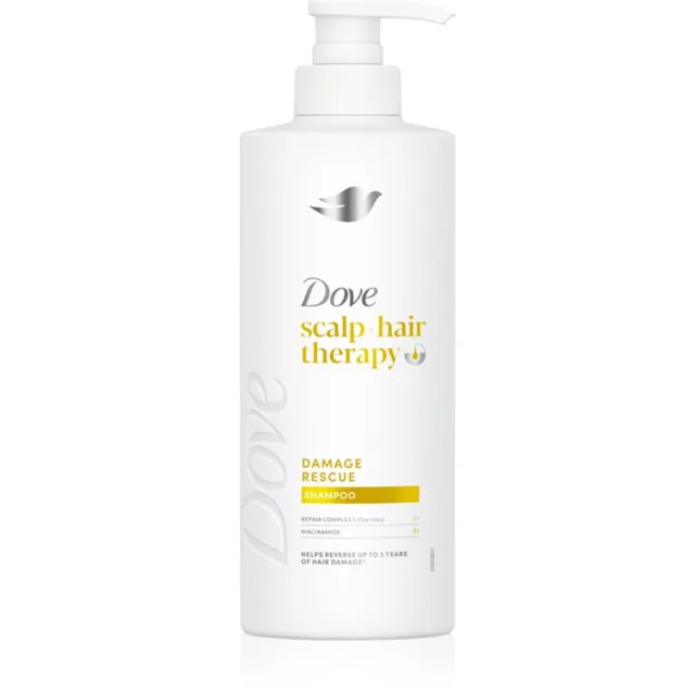 Dove Scalp + Hair Therapy Damage Rescue šampon pro poškozené vlasy 400 ml