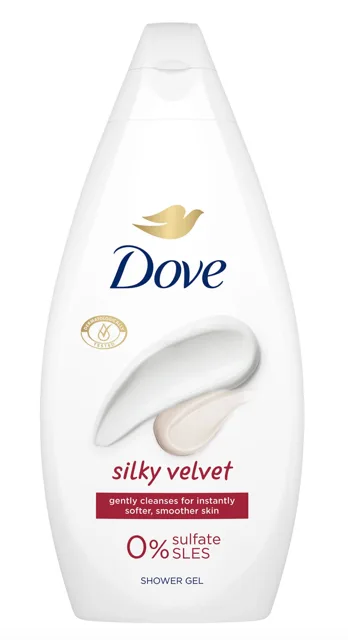 Dove Silky Velvet Sprchový gel 720ml