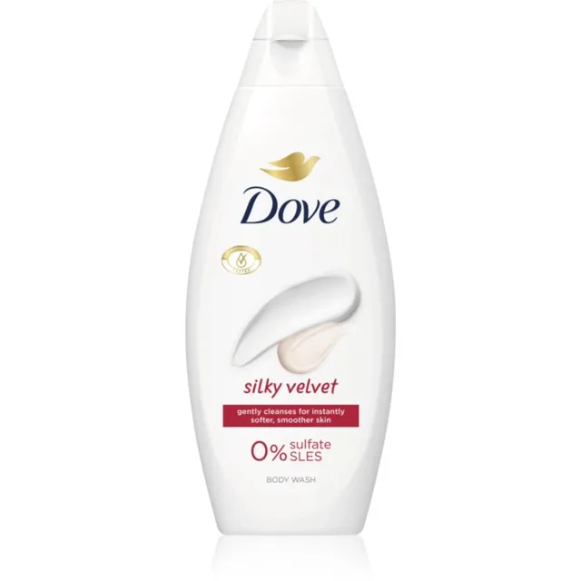Dove Silky Velvet vyživující sprchový gel 250 ml