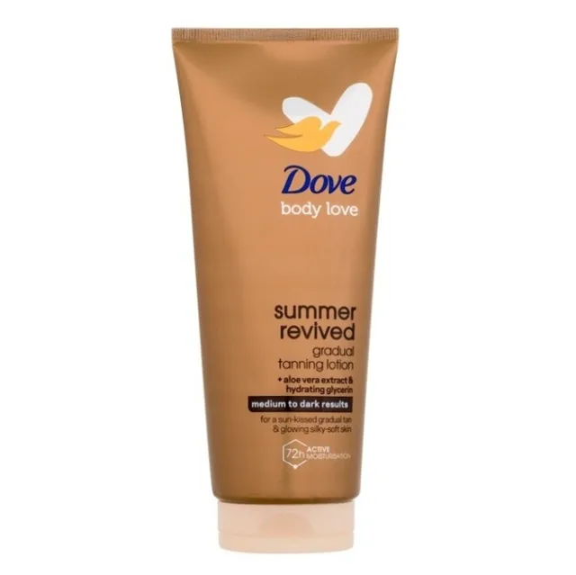 DOVE SPA Summer Revived Dark tělové mléko 200 ml