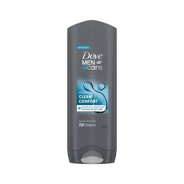 Dove Sprchový gel Clean Comfort Body And Face Wash 250 ml