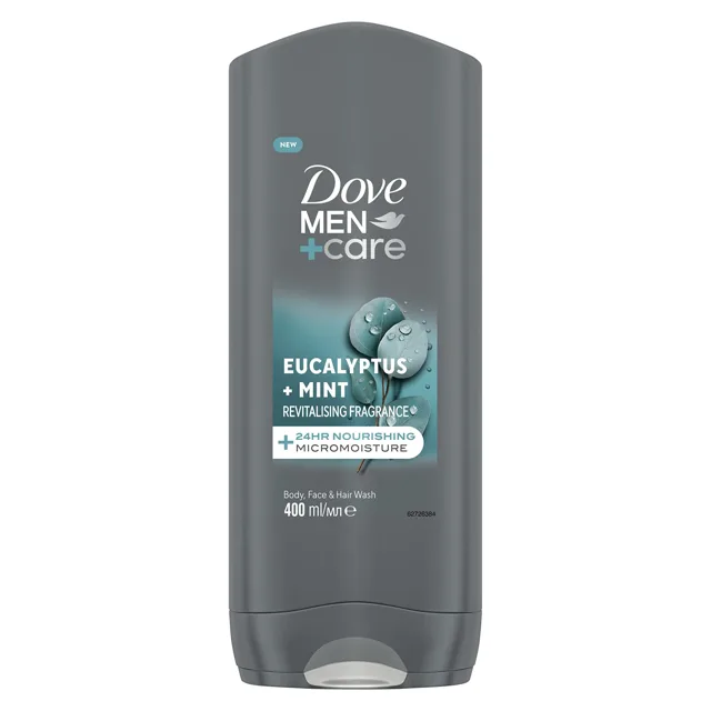 Dove Sprchový gel Men+Care Eucalyptus + Mint (Body, Face & Hair Wash) 400 ml