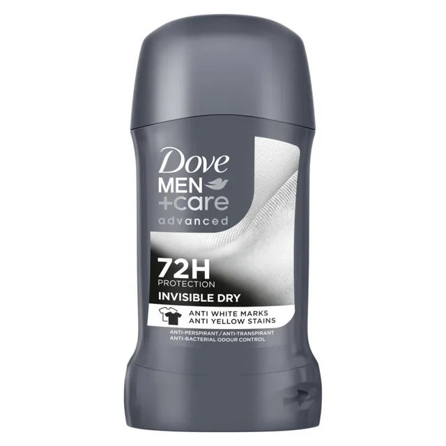 Dove Tuhý antiperspirant Men Care Advanced Invisible Dry (Anti-Perspirant) 50 ml