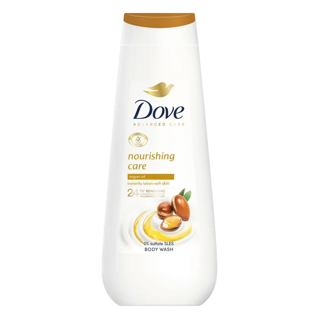Dove Vyživující sprchový gel s arganovým olejem Advanced Care Nourishing Care (Body Wash) 400 ml