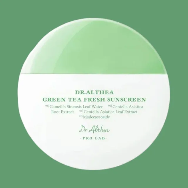 Dr.ALTHEA Dr. Althea - Green Tea Fresh Sunscreen SPF50+ PA++++ - Ochranné SPF se zeleným čajem - 45 ml