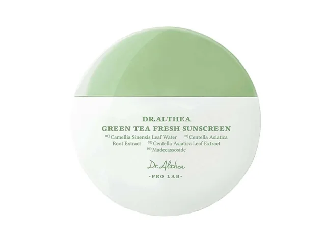 Dr. Althea Opalovací krém na obličej SPF 50 Green Tea Fresh Sunscreen 45 ml