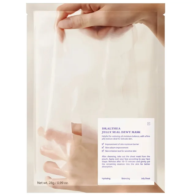 Dr. Althea Pleťová maska Jelly Seal Dewy Mask 4 x 28 g