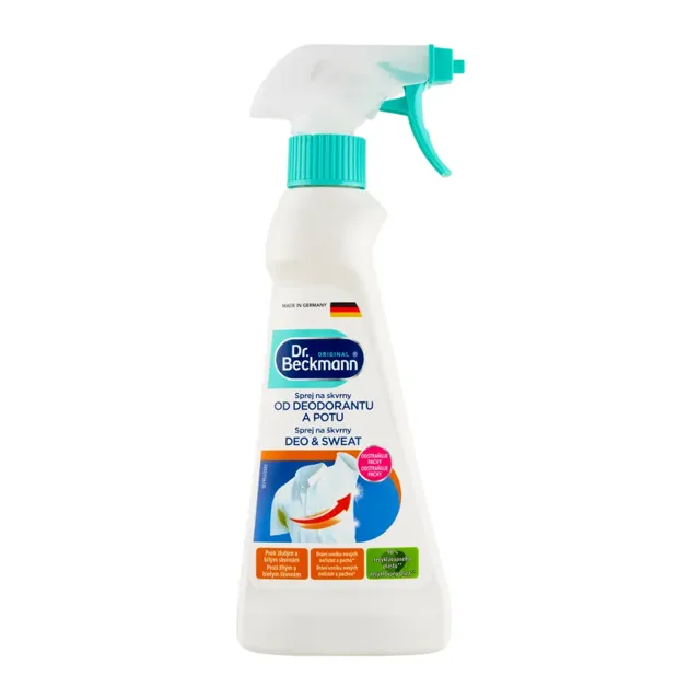 Dr. Beckmann Sprej na skvrny od deodorantu a potu 250 ml