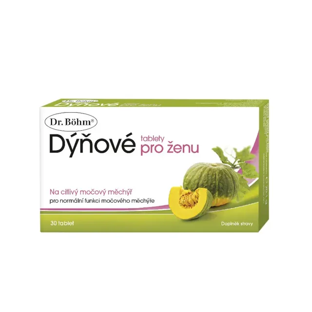 Dr.Bohm Dýňové tablety pro ženy 30 tablet