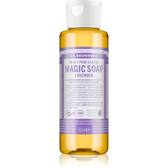 Dr. Bronner’s Lavender tekuté univerzální mýdlo 100 ml