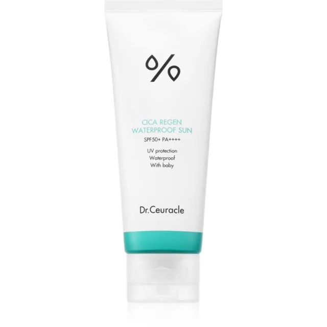 Dr.Ceuracle Cica Regen Waterproof Sun voděodolný opalovací krém na obličej SPF 50+ 100 ml