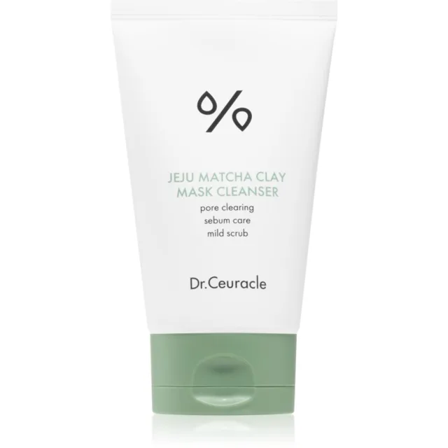 Dr.Ceuracle Jeju Matcha Clay Mask Cleanser hydratační krémová maska pro dokonalé vyčištění pleti 120 ml
