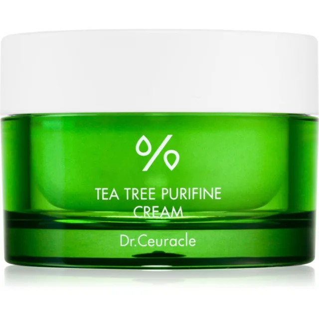 Dr.Ceuracle Tea Tree Purifine Cream zklidňující pleťový krém s extraktem z čajovníku 50 g