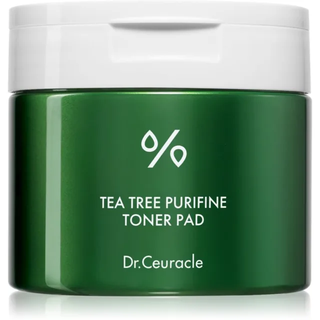Dr.Ceuracle Tea Tree Purifine Toner Pad tonizační polštářky pro mastnou a problematickou pleť 60 ks