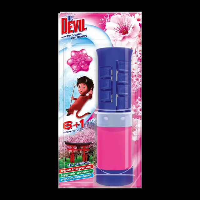 Dr. Devil WC bodový blok Japenese Garden 45 ml