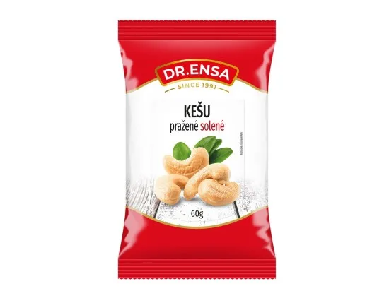 Dr. Ensa kešu pražené solené 60 g