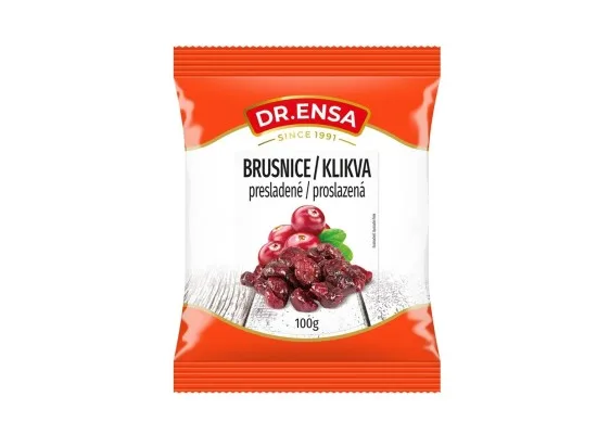 Dr.Ensa klikva sušená proslazená 100 g