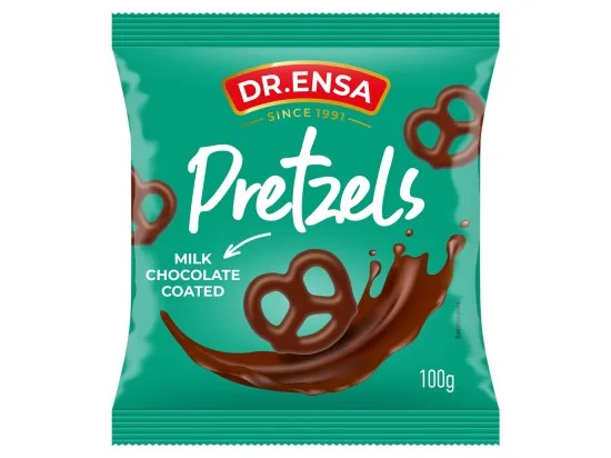 Dr. Ensa slaný preclík v mléčné čokoládě 100 g