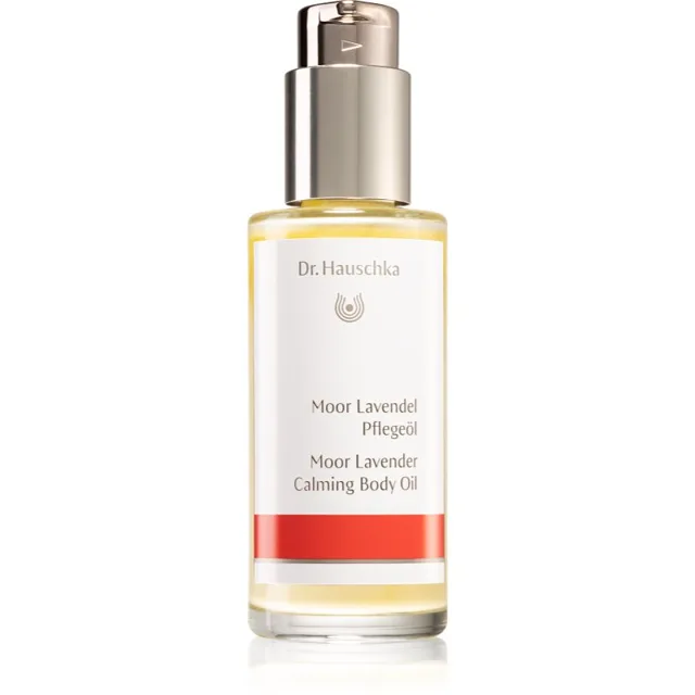 Dr. Hauschka Body Care Moor Lavender Calming Body Oil zklidňující tělový olej s levandulí 75 ml