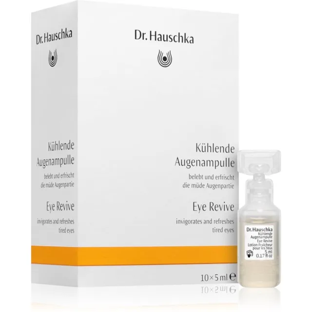 Dr. Hauschka Eye And Lip Care Eye Revive osvěžující obklady pro unavené oči 10x5 ml