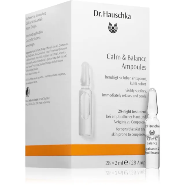 Dr. Hauschka Facial Care intenzivní zklidňující péče pro citlivou pleť 28x2 ml