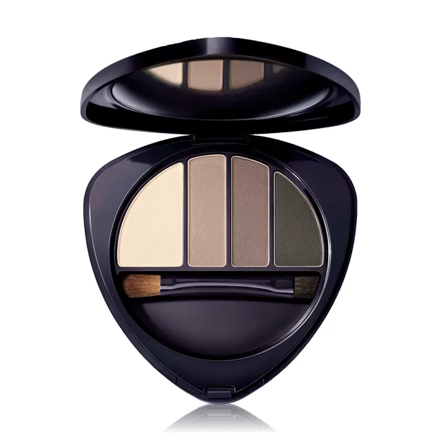 Dr. Hauschka Paletka pro líčení očí a obočí (Eye & Brow Palette) 5,3 g 01 Stone