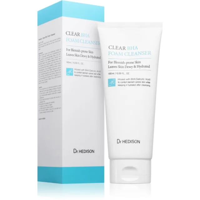 Dr. HEDISON Clear BHA Foam Cleanser hloubkově čisticí pěna pro rozjasnění pleti 180 ml