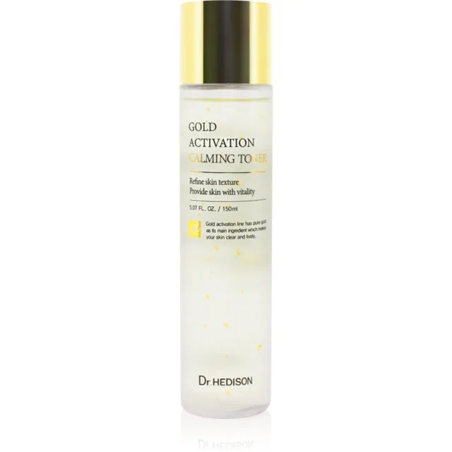 Dr. HEDISON Gold Activation zklidňující pleťové tonikum 150 ml