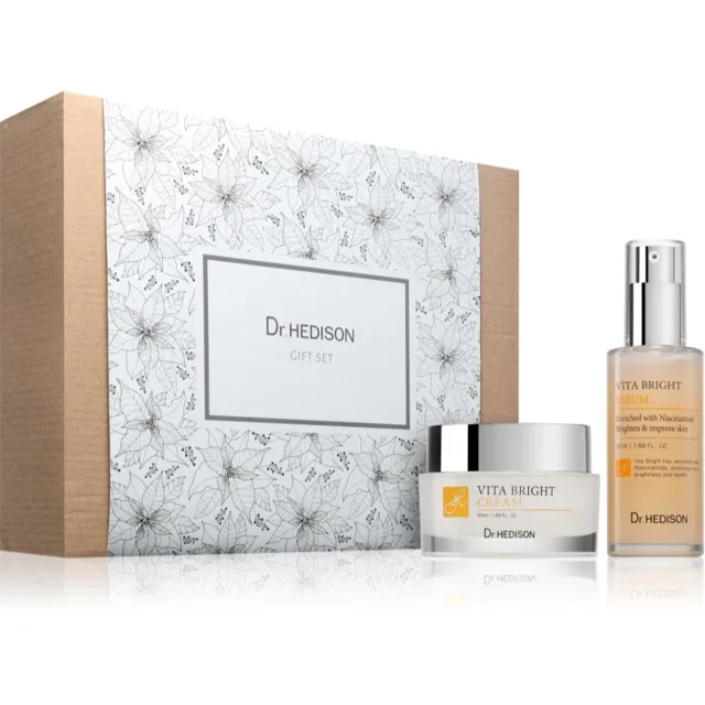 Dr. HEDISON Lighten the Skin Gift Set dárková sada pro rozjasnění pleti