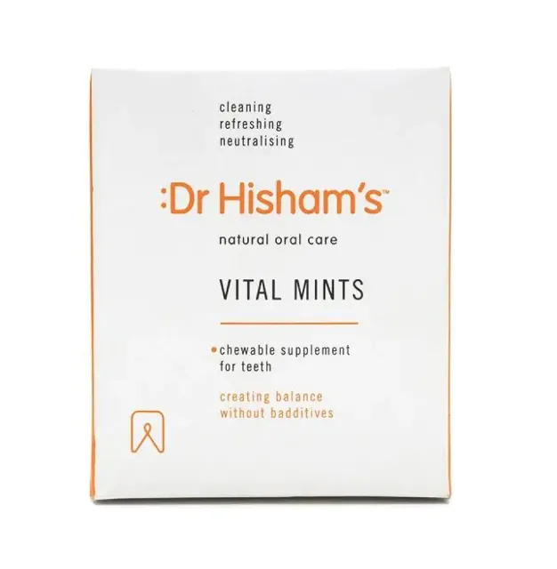Dr Hisham's :Dr Hisham's Vital Mints 120 tablet (3 dózy po 40 tabletách)